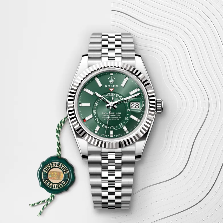 Rolex Sky-Dweller White Rolesor, M336934-0002 | Louis Julian