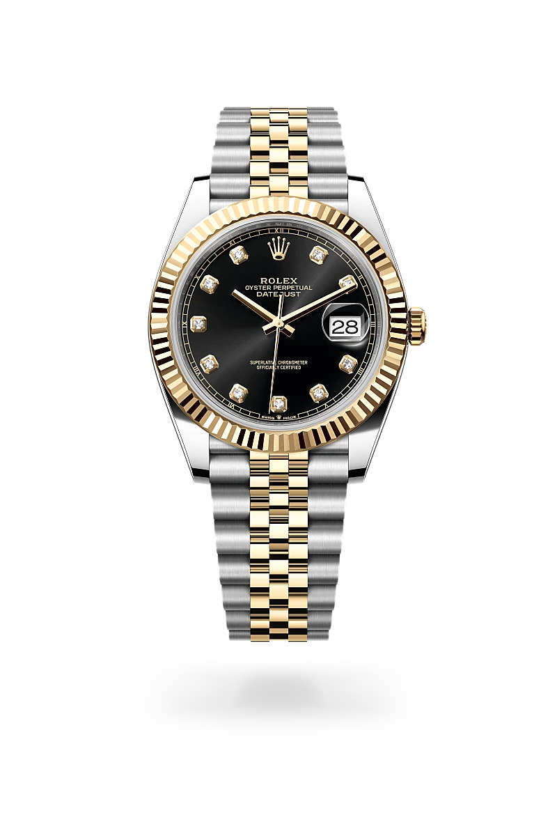 Rolex Datejust 41, Oyster, 41 mm, acier Oystersteel et or jaune, M126333-0006