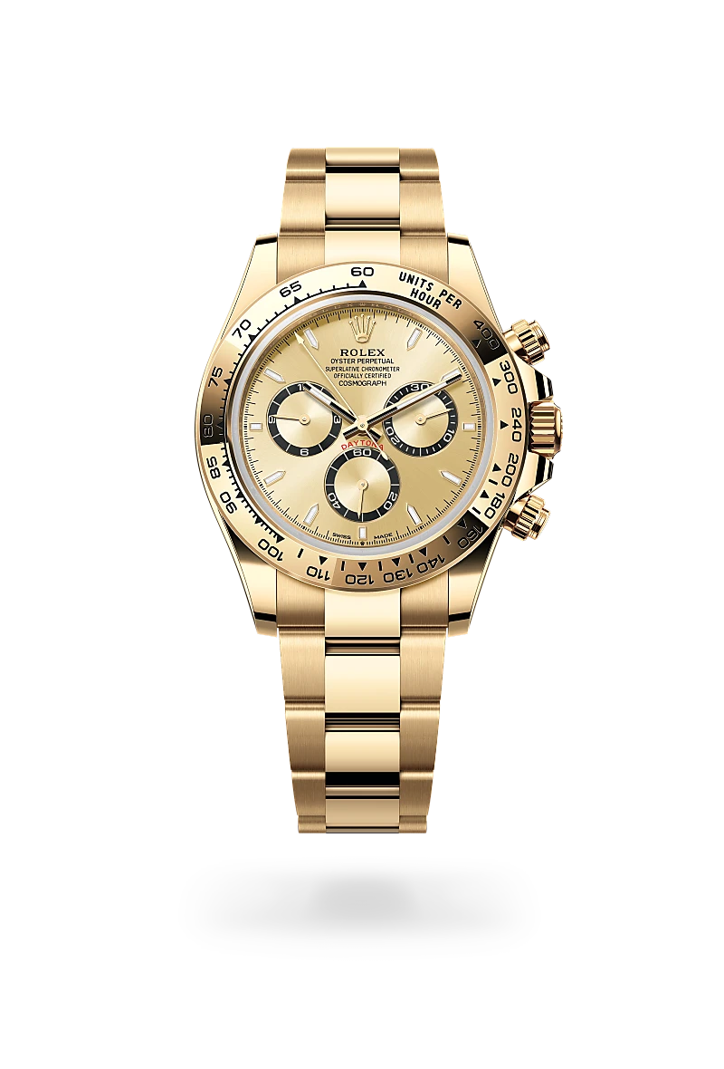 Rolex Cosmograph Daytona Oyster, 40 mm, or jaune