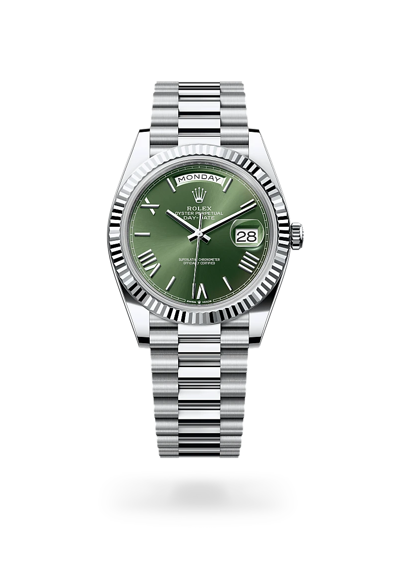 Rolex Day-Date 40, Oyster, 40 mm, platine, M228236-0008