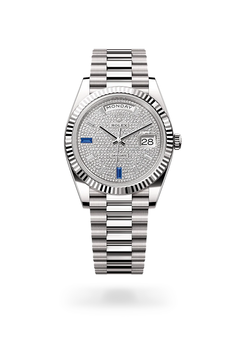 Rolex Day-Date 40, Oyster, 40 mm, or gris, M228239-0049