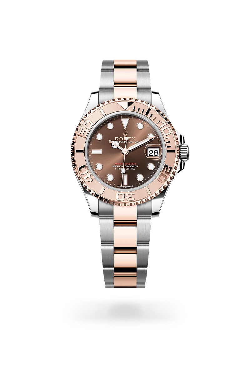 Rolex Yacht-Master 37, Oyster, 37 mm, acier Oystersteel et or Everose, M268621-0003
