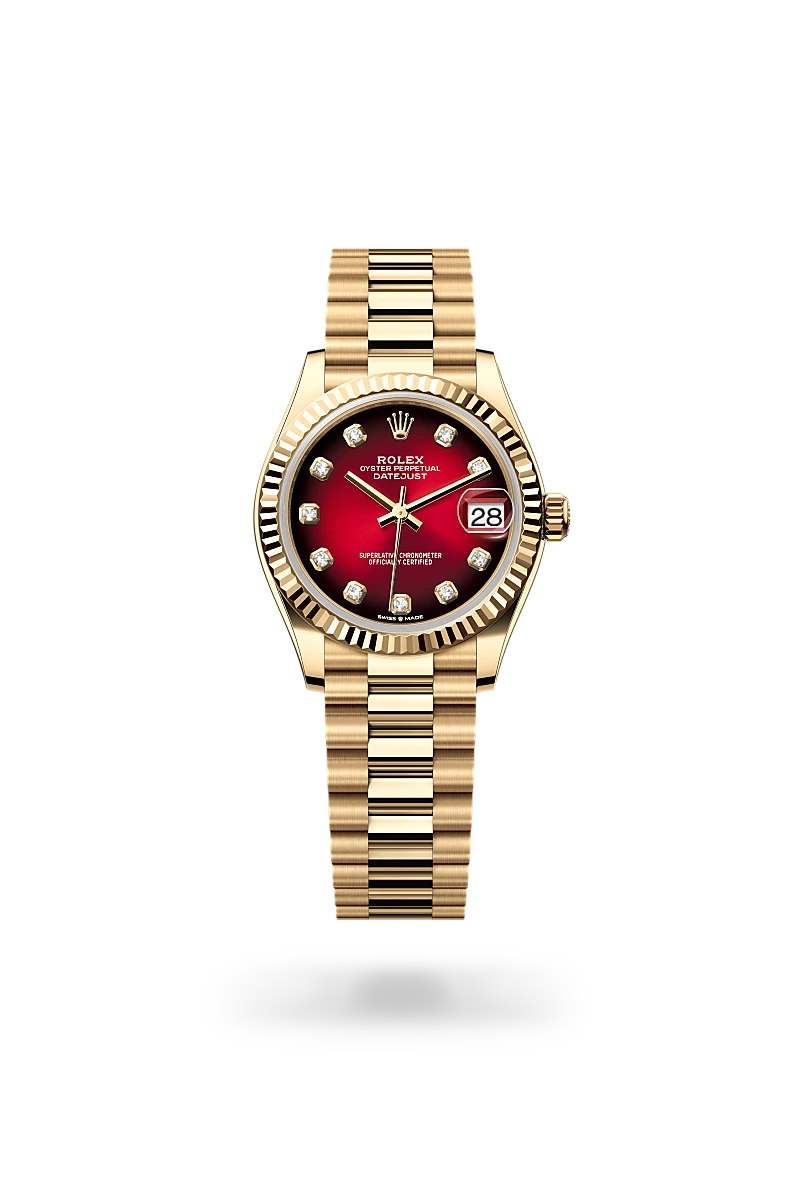 Rolex Datejust 31, Oyster, 31 mm, or jaune, M278278-0049