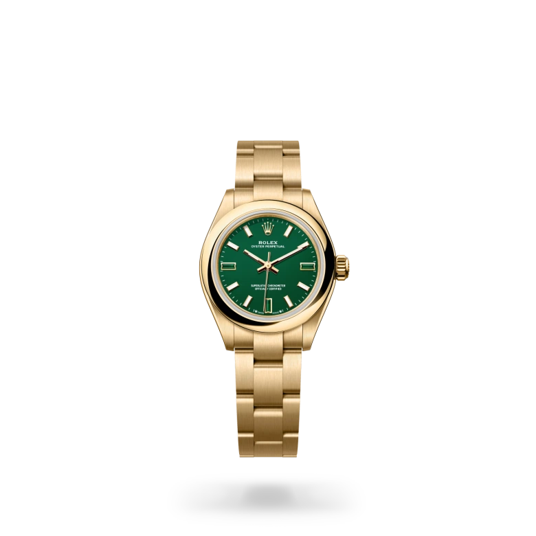 Rolex Oyster Perpetual 28 en Or jaune 18 ct, M276208-0002